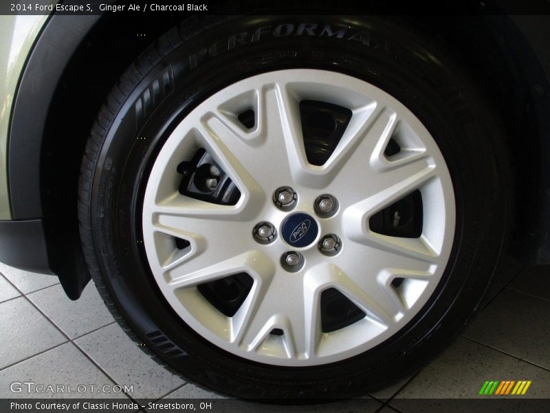 Ginger Ale / Charcoal Black 2014 Ford Escape S