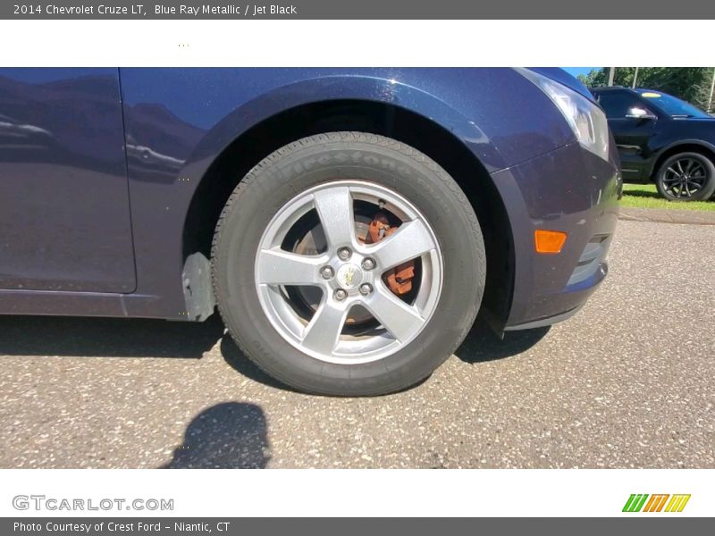 Blue Ray Metallic / Jet Black 2014 Chevrolet Cruze LT