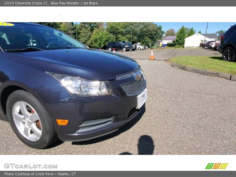 Blue Ray Metallic / Jet Black 2014 Chevrolet Cruze LT