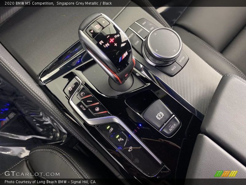 Singapore Grey Metallic / Black 2020 BMW M5 Competition