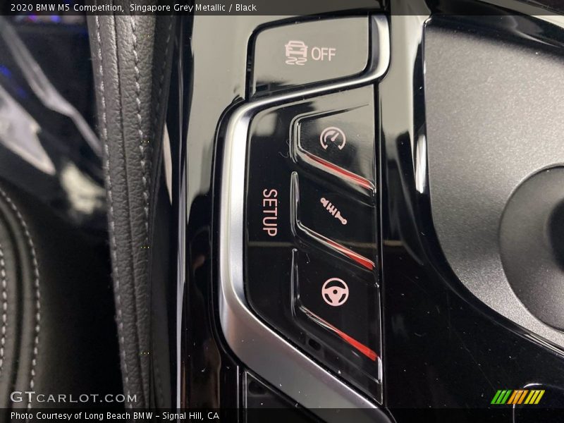 Singapore Grey Metallic / Black 2020 BMW M5 Competition