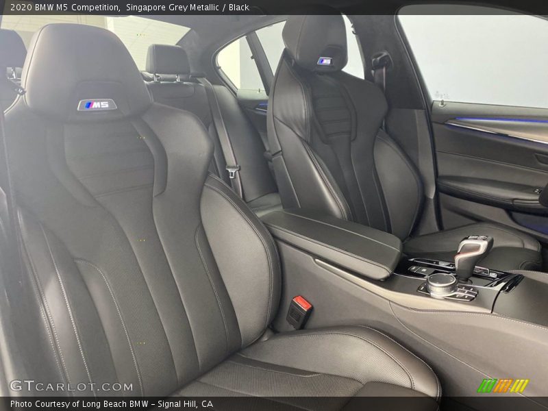 Singapore Grey Metallic / Black 2020 BMW M5 Competition