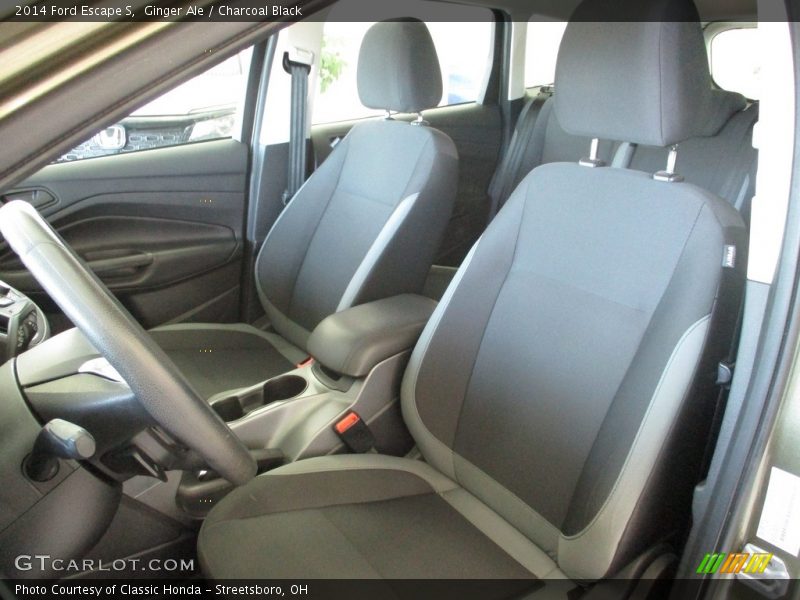 Ginger Ale / Charcoal Black 2014 Ford Escape S