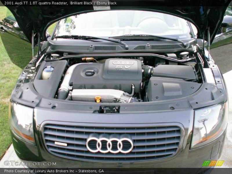 Brilliant Black / Ebony Black 2001 Audi TT 1.8T quattro Roadster
