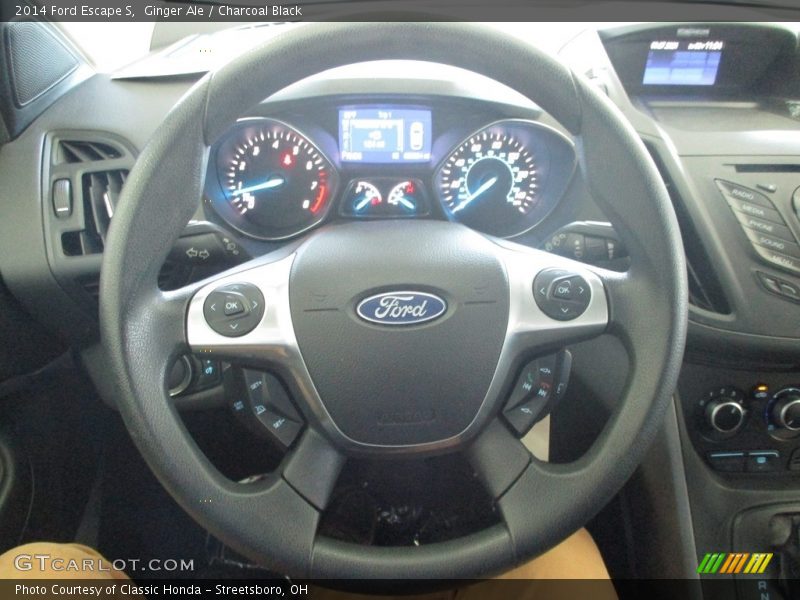 Ginger Ale / Charcoal Black 2014 Ford Escape S