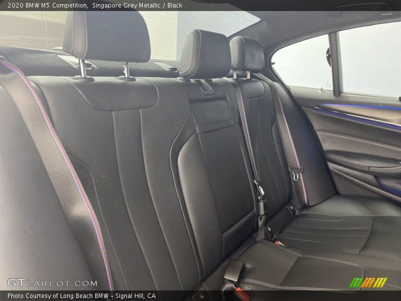 Singapore Grey Metallic / Black 2020 BMW M5 Competition