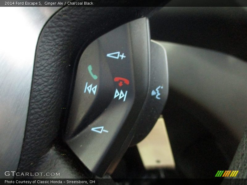 Ginger Ale / Charcoal Black 2014 Ford Escape S