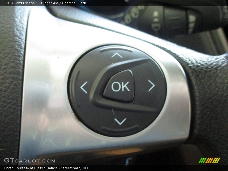 Ginger Ale / Charcoal Black 2014 Ford Escape S
