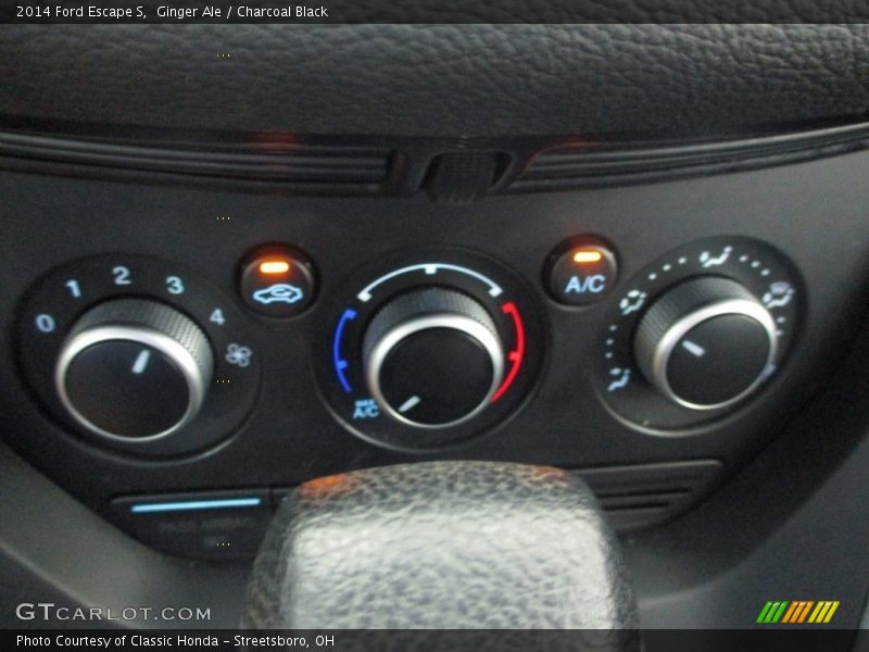 Ginger Ale / Charcoal Black 2014 Ford Escape S