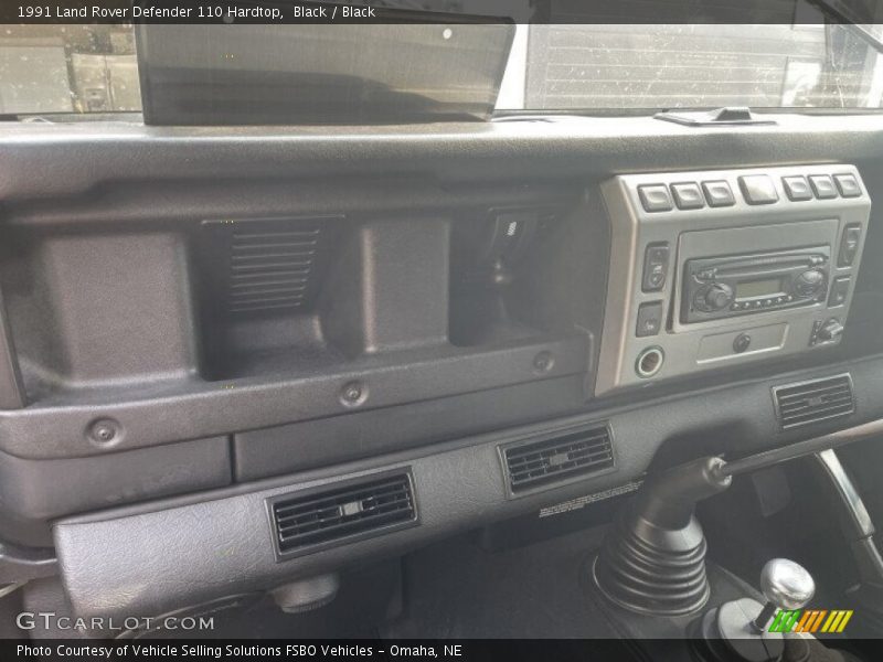 Black / Black 1991 Land Rover Defender 110 Hardtop