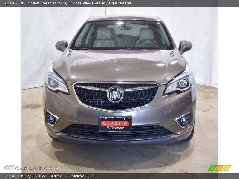 Bronze Alloy Metallic / Light Neutral 2019 Buick Envision Preferred AWD