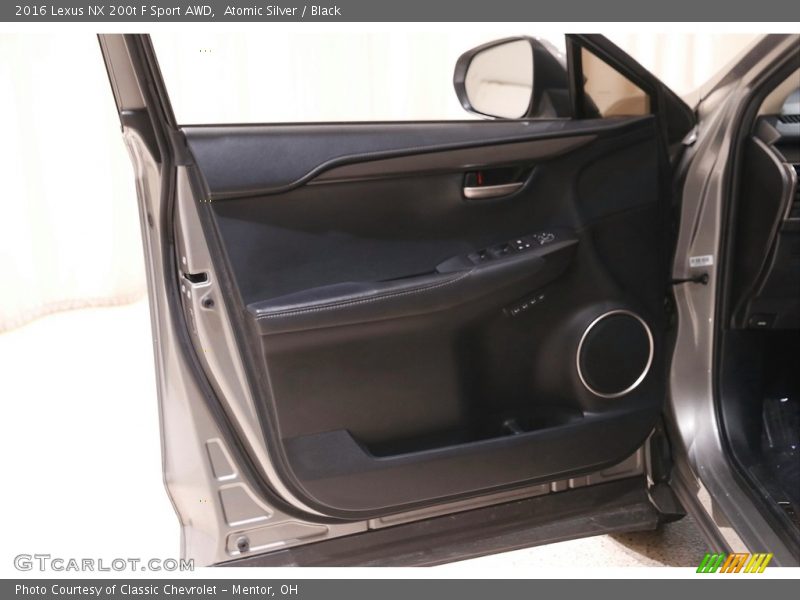 Atomic Silver / Black 2016 Lexus NX 200t F Sport AWD