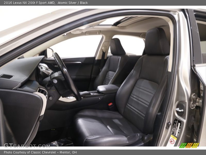 Atomic Silver / Black 2016 Lexus NX 200t F Sport AWD