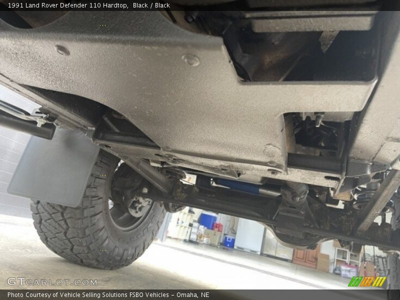 Black / Black 1991 Land Rover Defender 110 Hardtop
