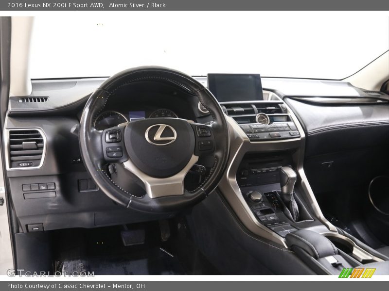 Atomic Silver / Black 2016 Lexus NX 200t F Sport AWD