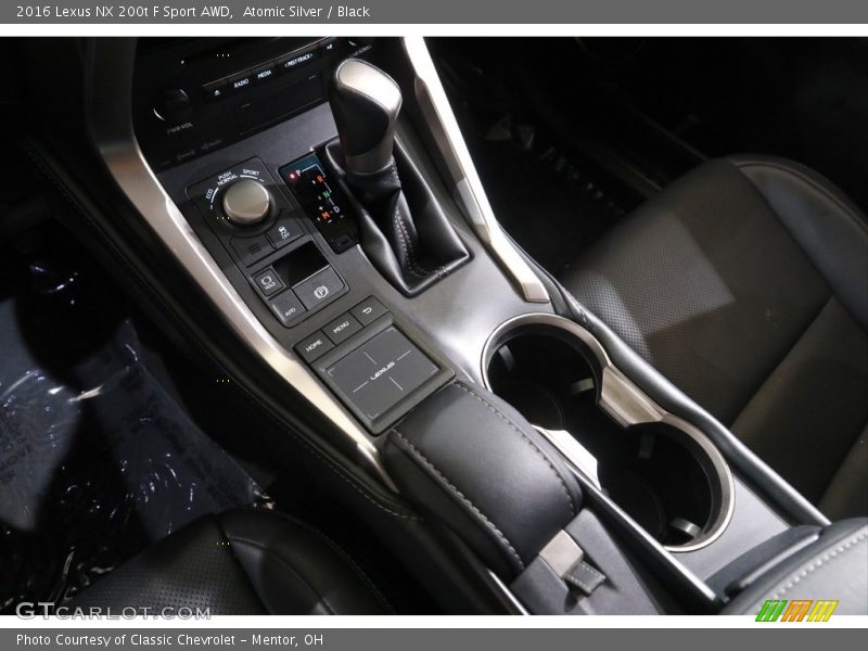 Atomic Silver / Black 2016 Lexus NX 200t F Sport AWD