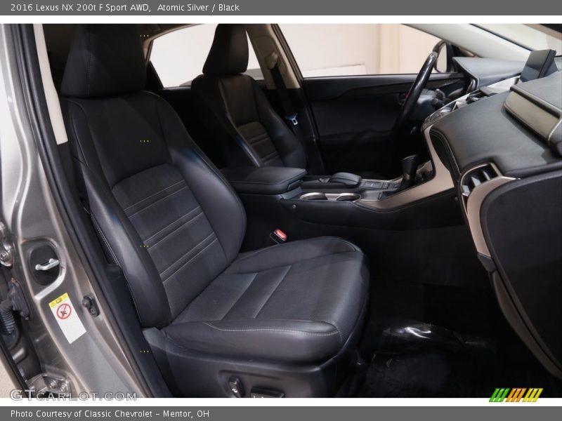 Atomic Silver / Black 2016 Lexus NX 200t F Sport AWD