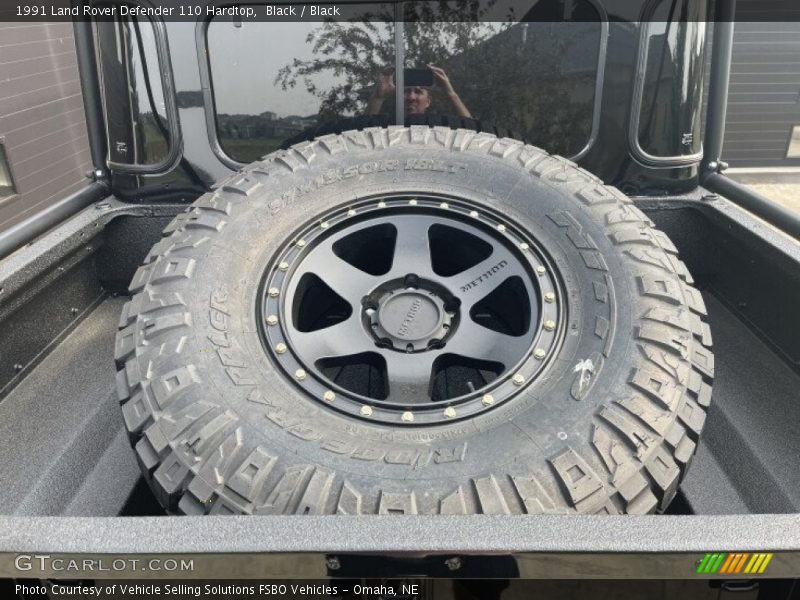 Black / Black 1991 Land Rover Defender 110 Hardtop