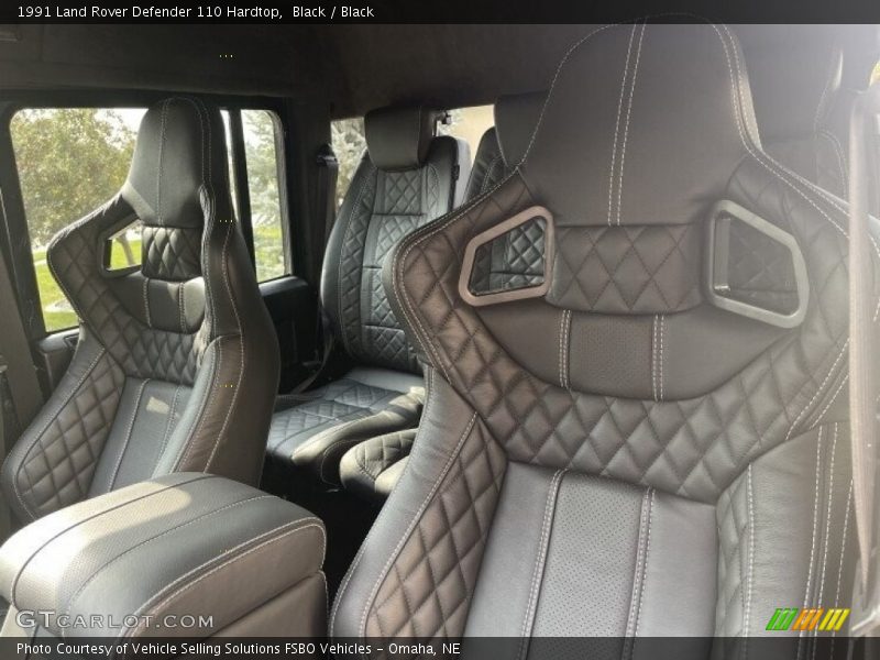 Black / Black 1991 Land Rover Defender 110 Hardtop