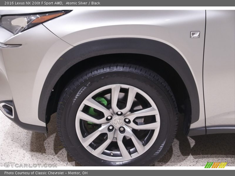  2016 NX 200t F Sport AWD Wheel