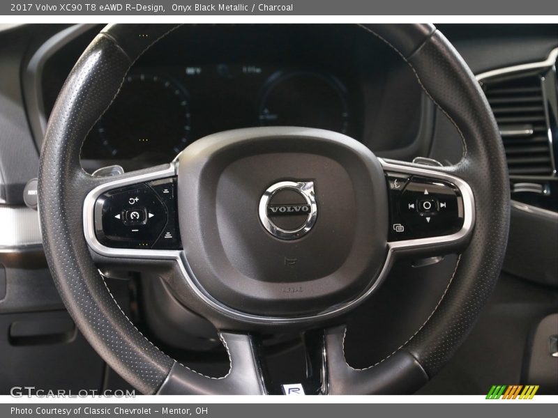  2017 XC90 T8 eAWD R-Design Steering Wheel