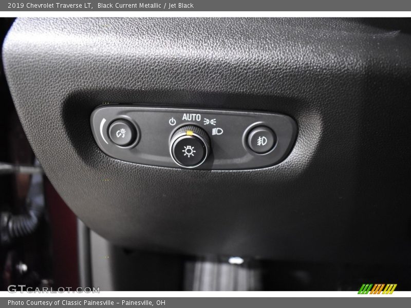 Black Current Metallic / Jet Black 2019 Chevrolet Traverse LT