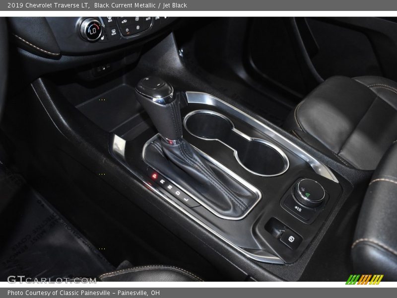 Black Current Metallic / Jet Black 2019 Chevrolet Traverse LT