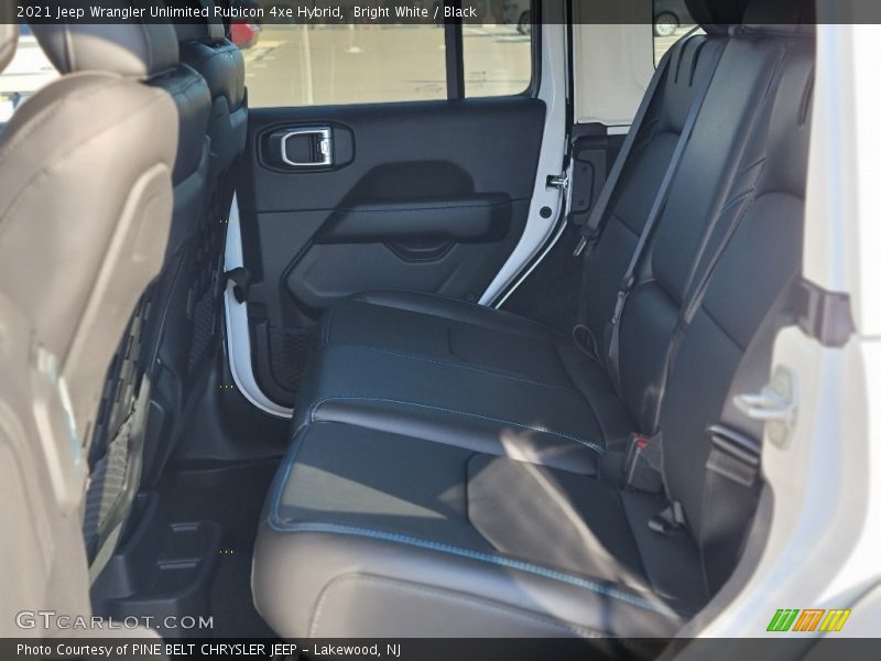 Bright White / Black 2021 Jeep Wrangler Unlimited Rubicon 4xe Hybrid