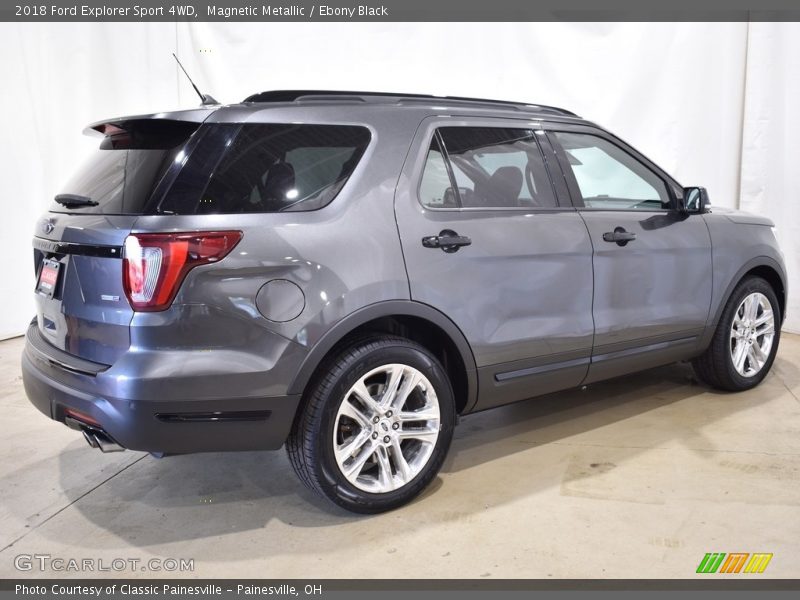Magnetic Metallic / Ebony Black 2018 Ford Explorer Sport 4WD