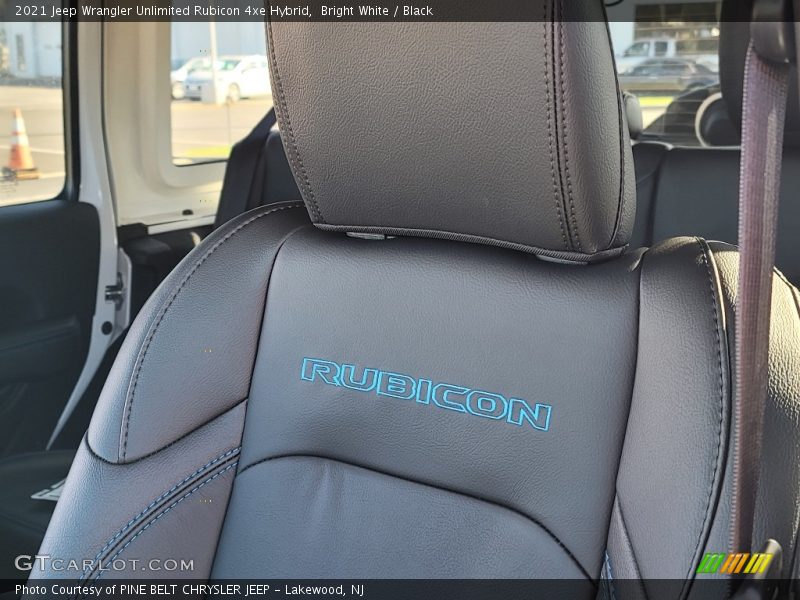 Bright White / Black 2021 Jeep Wrangler Unlimited Rubicon 4xe Hybrid
