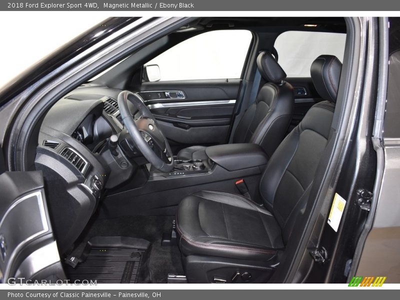 Magnetic Metallic / Ebony Black 2018 Ford Explorer Sport 4WD
