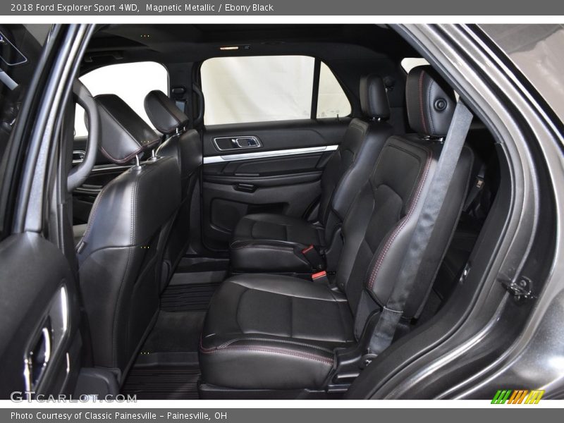 Magnetic Metallic / Ebony Black 2018 Ford Explorer Sport 4WD