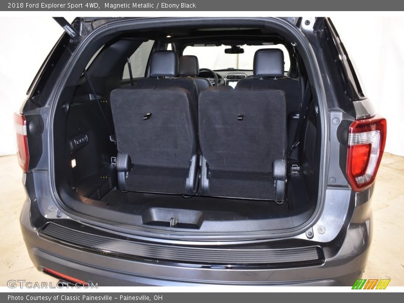 Magnetic Metallic / Ebony Black 2018 Ford Explorer Sport 4WD