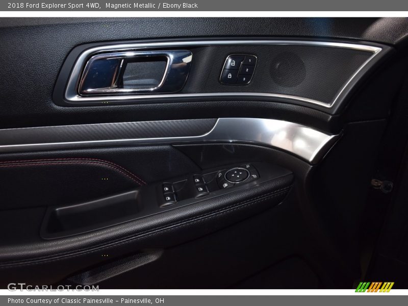 Magnetic Metallic / Ebony Black 2018 Ford Explorer Sport 4WD