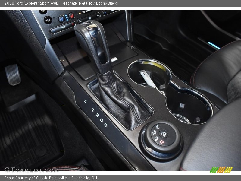 Magnetic Metallic / Ebony Black 2018 Ford Explorer Sport 4WD