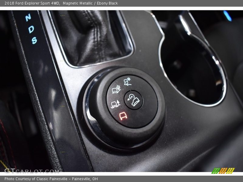 Magnetic Metallic / Ebony Black 2018 Ford Explorer Sport 4WD