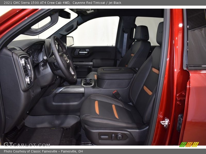 Cayenne Red Tintcoat / Jet Black 2021 GMC Sierra 1500 AT4 Crew Cab 4WD