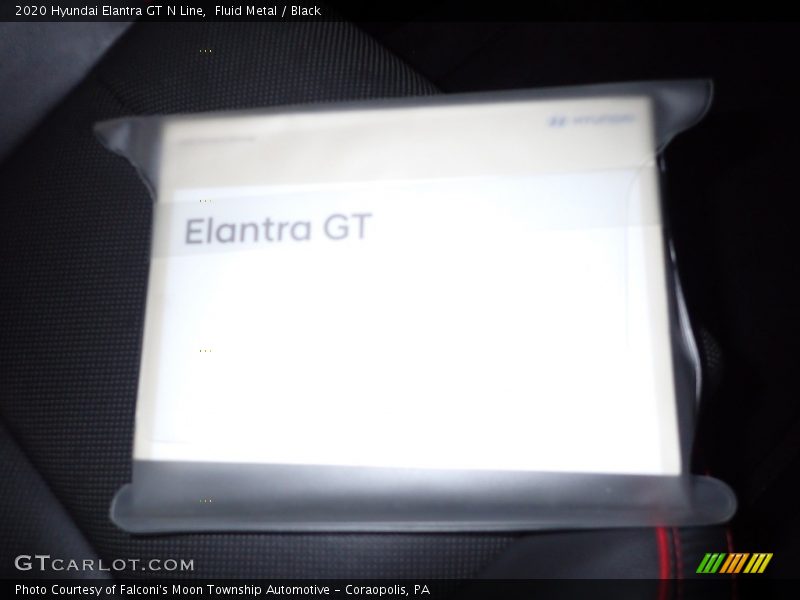 Fluid Metal / Black 2020 Hyundai Elantra GT N Line