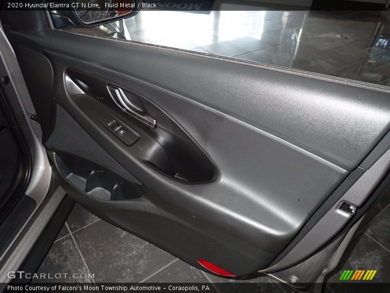Fluid Metal / Black 2020 Hyundai Elantra GT N Line