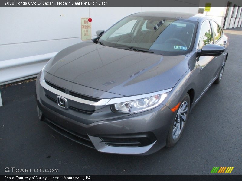 Front 3/4 View of 2018 Civic EX Sedan