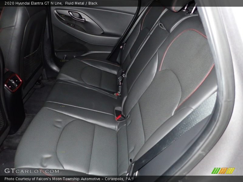 Fluid Metal / Black 2020 Hyundai Elantra GT N Line