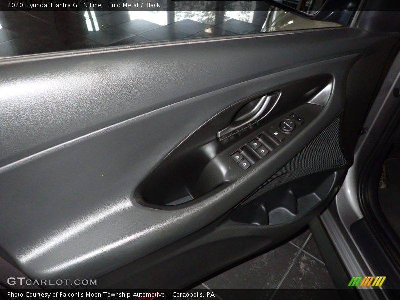 Fluid Metal / Black 2020 Hyundai Elantra GT N Line