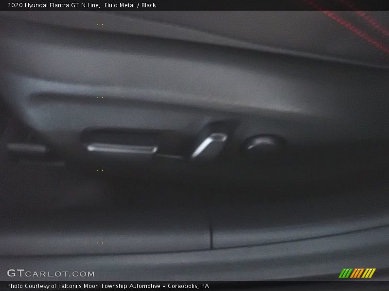 Fluid Metal / Black 2020 Hyundai Elantra GT N Line