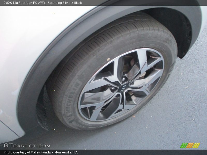 Sparkling Silver / Black 2020 Kia Sportage EX AWD