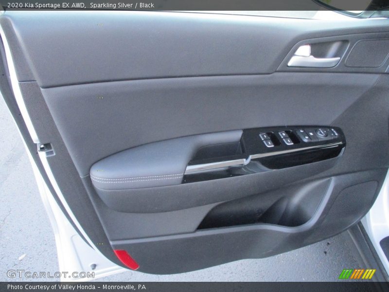 Sparkling Silver / Black 2020 Kia Sportage EX AWD