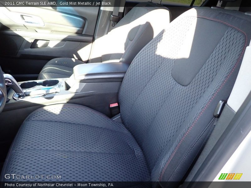 Gold Mist Metallic / Jet Black 2011 GMC Terrain SLE AWD
