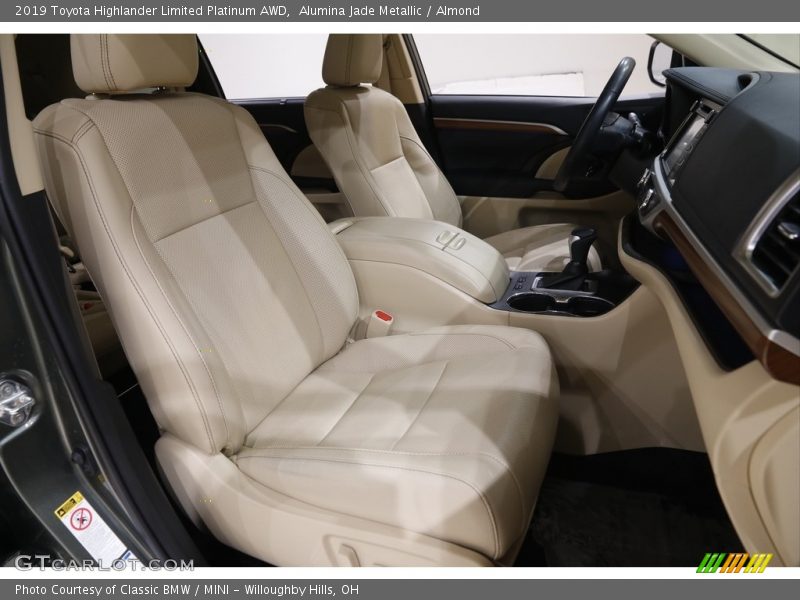 Alumina Jade Metallic / Almond 2019 Toyota Highlander Limited Platinum AWD