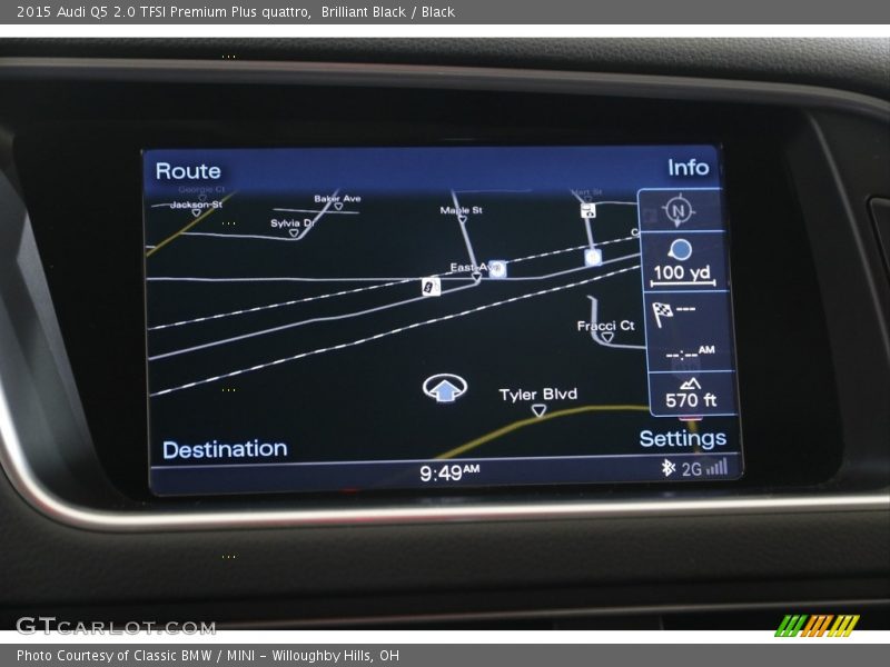 Brilliant Black / Black 2015 Audi Q5 2.0 TFSI Premium Plus quattro