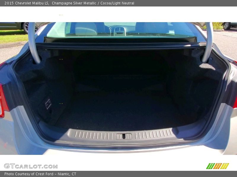 Champagne Silver Metallic / Cocoa/Light Neutral 2015 Chevrolet Malibu LS