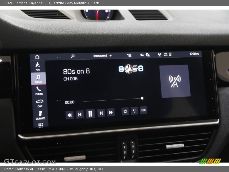 Quartzite Grey Metallic / Black 2020 Porsche Cayenne S